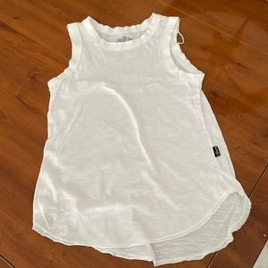 To love white tank top, size 8